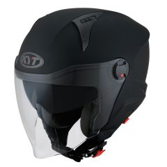 Jet Helmet KYT D-CITY Plain Matt Black