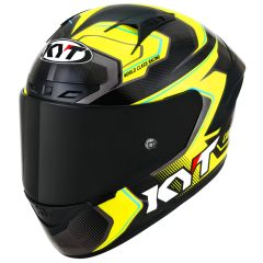 Full-Face Helmet KYT NZ RACE Carbon Competition Yellow