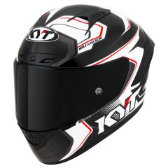 Casque Intégral KYT NZ RACE Carbon Competition White
