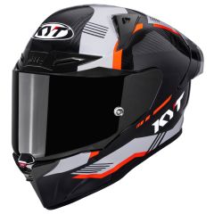 Full-Face Helmet KYT R1R Carbon Zone Orange