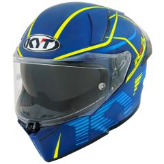 Full-Face Helmet KYT R2R Concept Matt Blue/Yellow