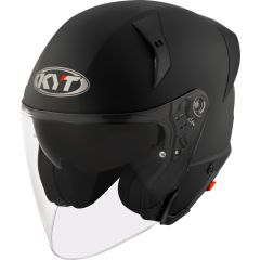 Jet Helmet KYT TTR-JET Plain Matt Black