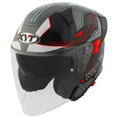 Jethelm KYT TTR-JET Led Black/Grey
