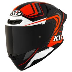 Casque Intégral KYT TT-REVO Overtech Black/Orange