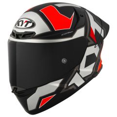 Full-Face Helmet KYT TT-REVO Electron Matt Grey/Red