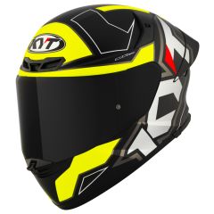 Casque Intégral KYT TT-REVO Electron Matt Black/Yellow