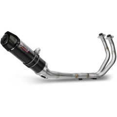 Y.045.LXBC - Komplette Auspuff Mivv GP Schwarzer Hoch YAMAHA MT-07 FZ-07 (14-24)