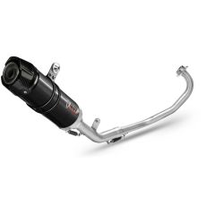 Y.047.LXBC - Système d'échappement complet Mivv GP Noir YAMAHA MT-125 (15-19)