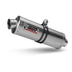 Y.064.LX1 - Silencieux Echappement MIVV OVAL Inox YAMAHA Ténéré 700 (19-23)