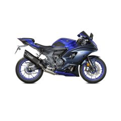 Y.071.LR1TB - Full Exhaust MIVV SR-1 Black Titanium YAMAHA YZF R7 (22-22)