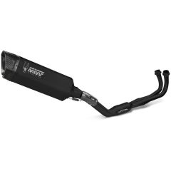 Y.073.LR1XBN - Échappement complet Mivv SR-1 Inox noir YAMAHA T-MAX 560 (22-24)