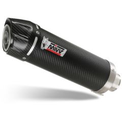 Y.075.L2SC - Full exhaust system Mivv GP Carbon YAMAHA XSR 125 (22-24)