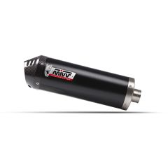 Y.080.LVC - Full exhaust system Mivv OVAL Black YAMAHA T-MAX 560 (25-25)