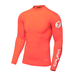 Maglia Motocross Seven MX Zero Compression Coral