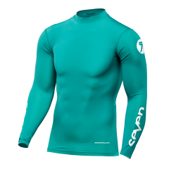 Maglia Motocross Seven MX Zero Compression Aqua
