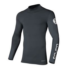 Motocross Shirt Seven MX Zero Compression Charcoal