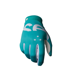 Motocross Gloves Seven MX Zero Crossover Aqua