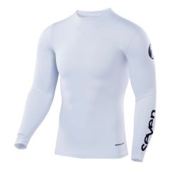 Motocross Jersey Seven MX Zero Staple Compression White