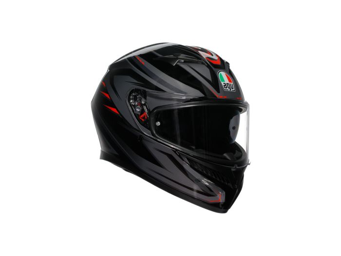 EM MOTO | AGV - K3 Syth Black/Red