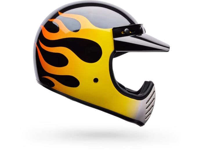Mシェル BELL MOTO III フルフェイスヘルメット イエロー 初期 EM MOTO | Bell - Moto-3 Flint Yellow/Black