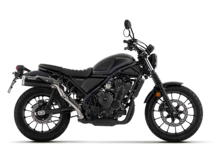 CL250 CL500 ARROW EXHAUST マフラー カスタム アロー EM MOTO | Arrow - 74513RBA