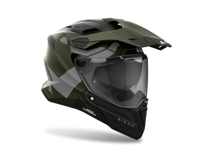 EM MOTO | Airoh COMMANDER 2 REVEAL Military green matt