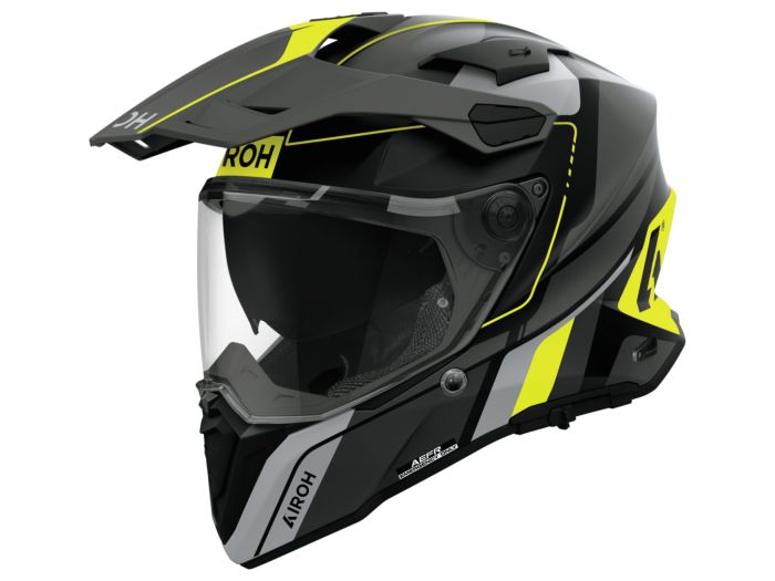 EM MOTO | Airoh - COMMANDER 2 SKIP Yellow Matt