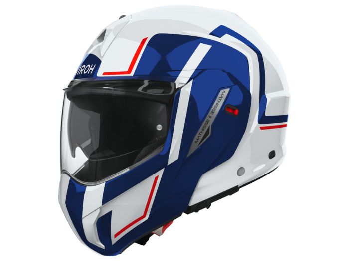 EM MOTO | Airoh - MATHISSE II GENIUS Blue/Red Gloss