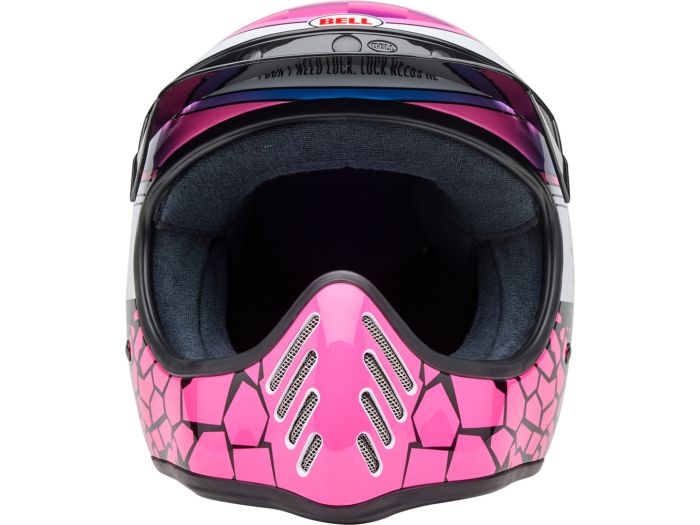 EM MOTO | Bell MOTO-3 Death Spray Pink/Purple