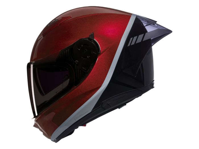 EM MOTO | Nolan - VERNICIATURA SPECIALE 349 Rosso viscerale / Nero