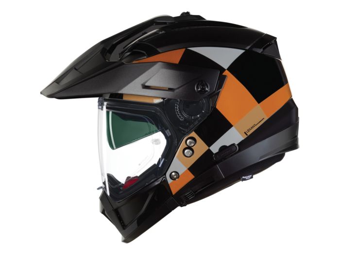 EM MOTO | Nolan - RUVIDO 343 Nero / Grigio / Ocra