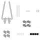 A5623AK - Fit kit for Kappa 5623SK PIAGGIO Liberty 50-125-150 (25-26)