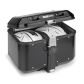 DLM46B - Givi Trekker Dolomiti MONOKEY aluminium top-case matt black painted 46l