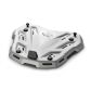 KM9A - Piastra Kappa MONOKEY® in alluminio 3 mm satinato ed anodizzato