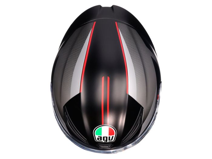 agv k1 s lap Matte Black/Gray/Red Helmet XL Max Pinlock ready AGV K1 S Helmets for