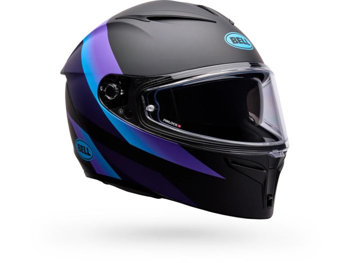 EM MOTO | Bell - Lithium Passion Black/Purple