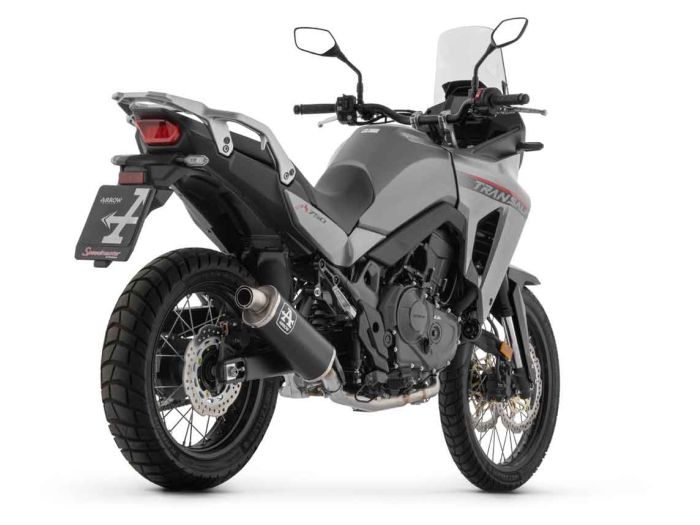 52512AKN ARROW THUNDER DARK SILENCER ALUMINUM FANTIC XEF / XMF 125
