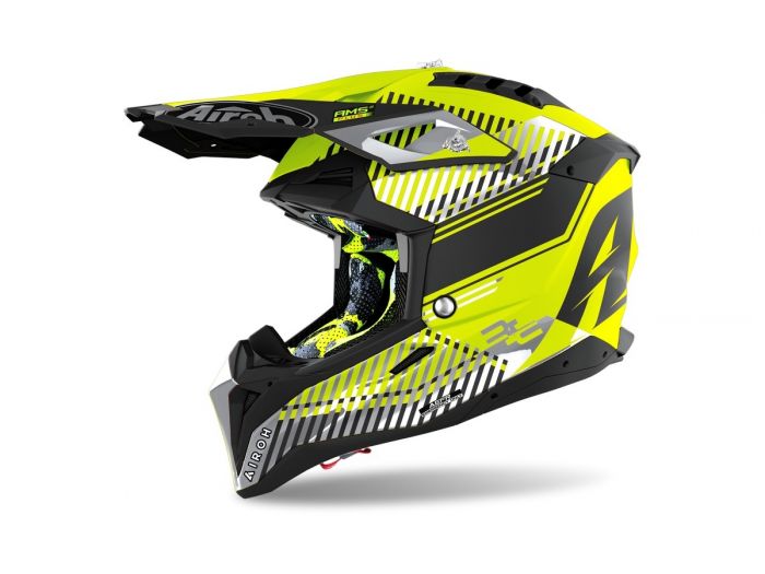 EM MOTO | Airoh - Aviator 3 Wave Yellow 