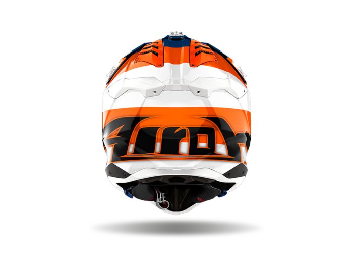 EM MOTO | Off-Road Helmet Airoh AVIATOR 3 MONARCH Orange Gloss
