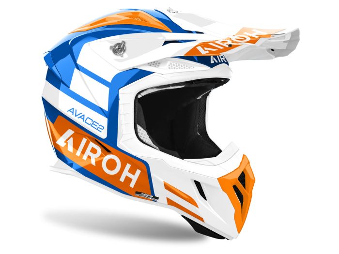 AIROH aviator ace2 アイロー EM MOTO | Airoh AVIATOR ACE 2 SAKE Orange Gloss