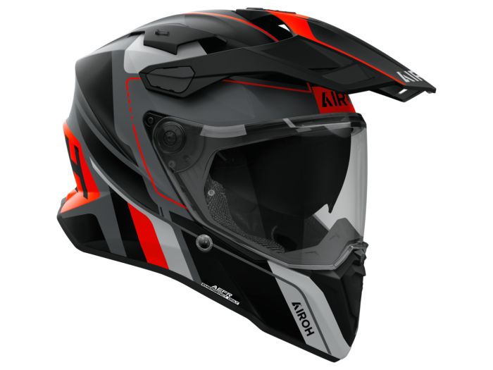 EM MOTO | Airoh - COMMANDER 2 SKIP Orange Matt