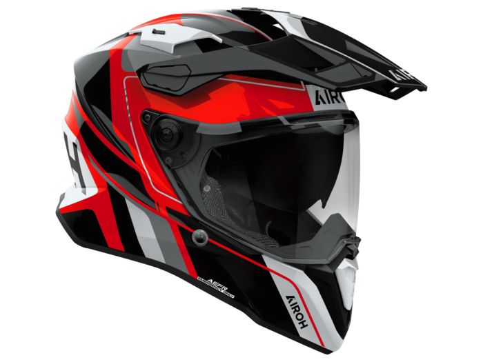 EM MOTO | Airoh - COMMANDER 2 SKIP Red Gloss
