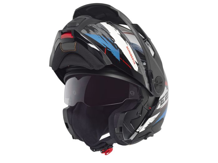 schuberth c2 flip-up motorcycle helmet EM MOTO
