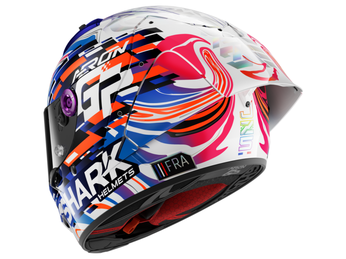 EM MOTO | Shark - AERON GP Carbon Violet Blue