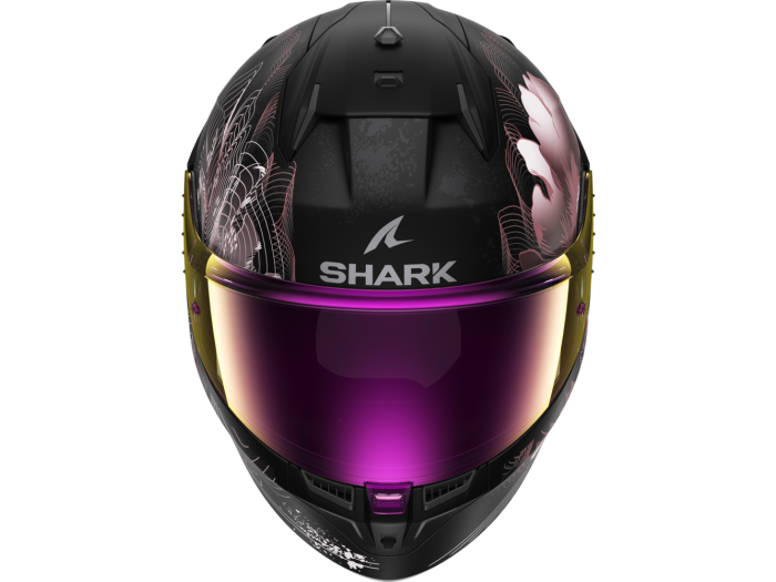 EM MOTO | Shark - D-SKWAL 3 Black Violet Gold