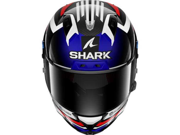 SHARK ヘルメット AERON GP Carbon Blue Red EM MOTO | Shark - AERON GP FIM Carbon Blue Red