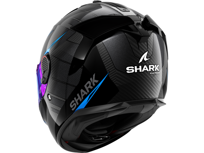 EM MOTO | Shark - SPARTAN GT PRO CARBON Carbon Black Bleu