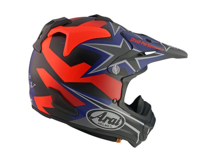 arai galaxy dirt helmet XD-5 Cosmic Fluorescent Yellow Medium Features intermediate oval shape which fits the majority of head shapes in the North American markets EM MOTO | Arai -
