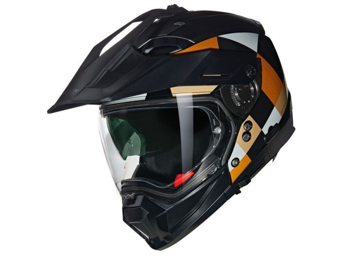 EM MOTO | Nolan - RUVIDO 343 Nero / Grigio / Ocra