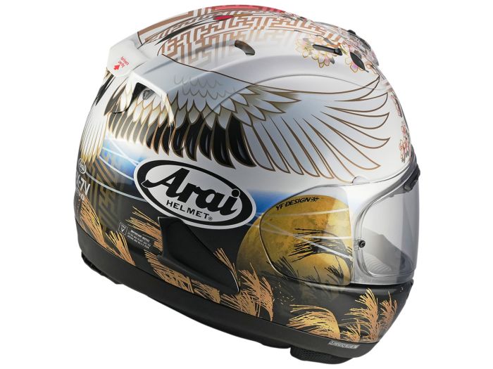arai gold helmet EM MOTO | Arai